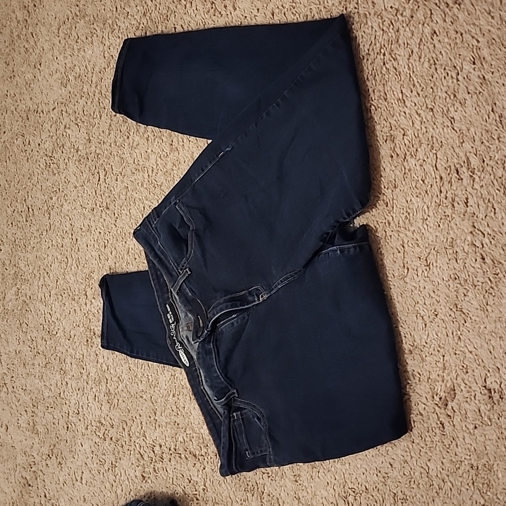 WOMEN'S OLD NAVY ROCKSTAR SKINNY JEANS - DARK WASH - PLUS SIZE